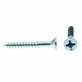 Prime-line Wood Screw Flat Head Phillips 10 X 1-1 2 In Zinc Plated Steel Pack Of 75