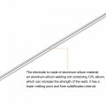 Uxcell Aluminum Welding Rods Silicon Brazing Wire Multipurpose Repair Tool 1 10 X 19 69 3pcs