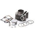Minho Cylinder Top End Rebuild Kit With Piston Ring Gasket For Chinese Gy6 150cc 200cc 152qmi 157qmj Engine High Performance 58