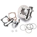 Minho Cylinder Top End Rebuild Kit With Piston Ring Gasket For Chinese Gy6 150cc 200cc 152qmi 157qmj Engine High Performance 58