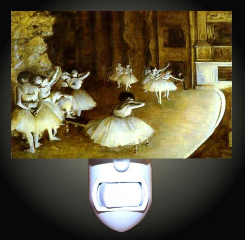Gotham Decor The Rehearsal By Degas Decorative Night Light