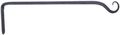 Panacea Straight Hook 15 Wrought Iron Black 