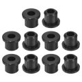 38pcs Rubber Grommets 8mm Drill Hole 5mm Id Top Hat Grommet Black Silicone Plug Gasket For Wiring Automotive