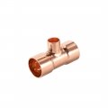 1 2-inch X 3 8-inch Copper Reducing Tee Pressure Pipe Fitting Conector For Plumbing Supply And Refrigeration 