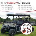 Ignition Coil Spark Plug With 52cm 29 3cm Wire Cap For Polaris Ranger 800 Xp Crew 2011-2016 Rzr 4 S 2011-2014 O E M