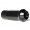 Circuit Performance Forged Steel Extended Open End Hex Lug Nut For Aftermarket Wheels 1 2 -20 Black 20 Piece Set Tool