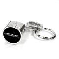 Chrysler Logo Chrome Finish Engine Piston And Rod Metal Key Chain Keychain