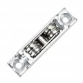 Uxcella 11 5mm Dia Bearing Steel Electroplating Double Wheel Sliding Door Window Pulley 2pcs