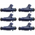 6pcs Replacement For Mercedes E320 Clk320 Slk320 Chrysler 2 6 Fuel Injectors 0280156014 0 280 156 014