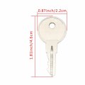 Ch751a Keya 751cha Rva Universal Keys For Rv Campers T-handles Side Boxes Cabinets Storage Lockers Push Locks Boats Display
