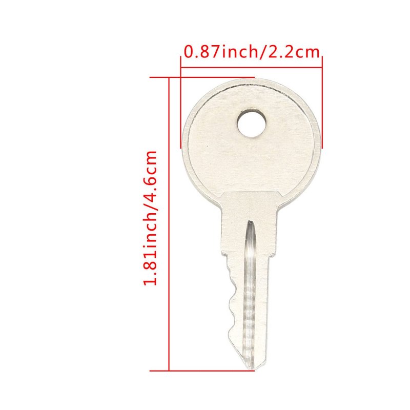 Ch751a Keya 751cha Rva Universal Keys For Rv Campers T-handles Side Boxes Cabinets Storage Lockers Push Locks Boats Display