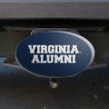 University Of Virginia Alumni Oval Tow Trailer Hitch Cover Plug Insert