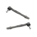 Tie Rod Ends Front Outer Pair For Bmw 325ci 330ci 2001 2002 2003 2004 2005 2006 Non Greasable Adjustable Replacement Es3650 