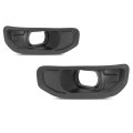 Halogen Fog Light Bezel For 2019-2024 Ram 1500 Replacement 68274668aa 68274668ab 2-door Standard Cab 4 Door Extended Crew Pair 