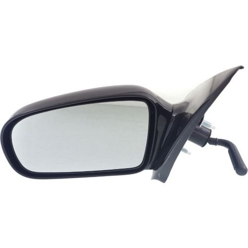 Gm34l Cavalier Mirror Lh Manual Remote Non Heated Folding Paint To Match Sedan Front Round Convex Glass