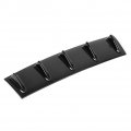 Universal Rear Difr Qiilu Bumper Spoiler Shark Fin Deflector Lip For Car With A Chassis Width Greater Than 23in 584mm