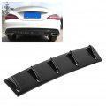 Universal Rear Difr Qiilu Bumper Spoiler Shark Fin Deflector Lip For Car With A Chassis Width Greater Than 23in 584mm