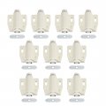Touch Catch Magnetic Press Latch For Cabinet Door Cupboard White 10pcs 