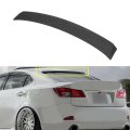 Rear Spoiler Wing For Lexus Is F Is250 Is350 2006 To 2012 Black Abs Adjustable Direct Fit Easy Install Sedan 5l 3 And 2 Base 