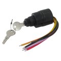 Ignition Switch Boat Push To Choke 6 Wire Base Key For Mercury 87-88107a5 With 2 Keys Connectors