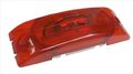 Grote Clr Mkr Lamp Red 2-bulb Turtleback No-splice W Optic Lens 45442 