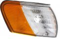 Evan-fischer Corner Light For 1992-1995 Ford Taurus Plastic Clear Amber Lens Passenger Side