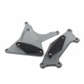 Fsfy Engine Case Stator Cover Guard Slider Protector Cnc Aluminum For Kawasaki Versys Ninja 650 Kle650 2006-2017 Titanium