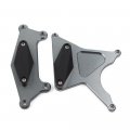 Fsfy Engine Case Stator Cover Guard Slider Protector Cnc Aluminum For Kawasaki Versys Ninja 650 Kle650 2006-2017 Titanium