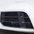 Car Fog Light Grille Cover Fydun Pair Abs Glossy Black Honeycombs Mesh Grilles Vent Grills Trim Fit For Rs5 B8 5 2013a 2016