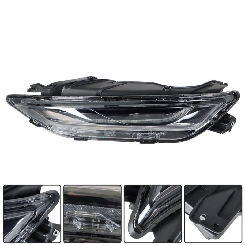 84686974 Driving Lamp Assembly Day Running Light Replacement For 2019-2022 Blazer Driver Side Drl Clear Lens Black Housing