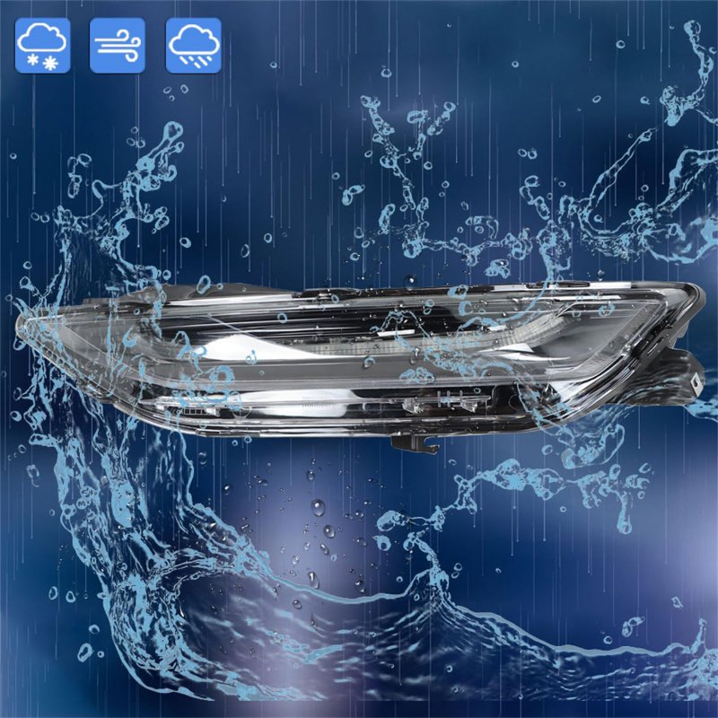 84686974 Driving Lamp Assembly Day Running Light Replacement For 2019-2022 Blazer Driver Side Drl Clear Lens Black Housing
