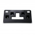 Front License Plate Bracket For Buick Encore 2013 2014 2015 2016 Textured Finish Gm1068165 95393401 