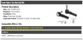 Front Outer Tie Rod End Kit 2 Piece Compatible With 2005-2009 Buick Lacrosse