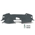 Tpe Dash Bezel Cover Dashboard Gray For Honda Acura Tl 2004-2008 Plastic Instrument Panel 