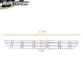 Front Lower Chrome Grille Insert Snap On For Chevy Silverado 1500 2016-2018 Does Not Fit 2500 Or 3500