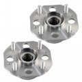 Pair Rear Lh And Rh Wheel Bearing Hub Assembly Fits 1998-2002 Honda Accord 4-lug W Abs 512178 