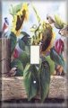Snazzyswitch Sunflower Birds Decorative Light Switch Cover Single Toggle Wall Plate 