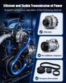 V-ribbed Alternator Ac Belt 20545619 Fit For Volvo Vnl Vn Truck D13 Engine