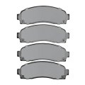 Front Brake Pads For Mazda B3000 2003 2004 2005 2006 2007 Semi Metallic Mechanical Pad Wear Sensor 2 10 In Inner Height 