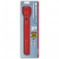 Maglite Heavy-duty Incandescent 3-cell D Flashlight Red