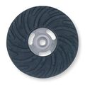 Air Cooled Fiber Disc Backup Pad 4 In Diameter Rubber Medium Density With 5 8 11 Threaded Arbor Hole Max Speed 12000 Rpm Model 