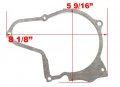 Gorillamechpro Stator Cover Gasket 90cc 110cc 125cc Atv Quads Gokart Buggy