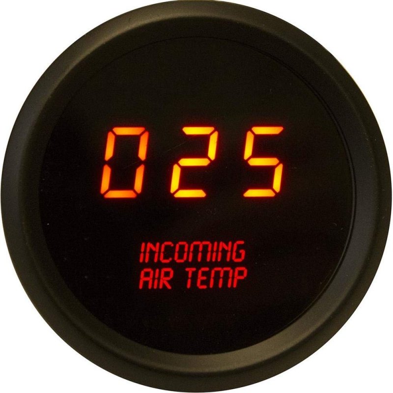 Intellitronx M9121r Led Digital Incoming Air Temperature Red Black