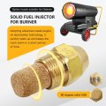 Update Solid Spray Nozzle Replacement Brass Oil Fuel Burner 80 Degree 0 85-80 B