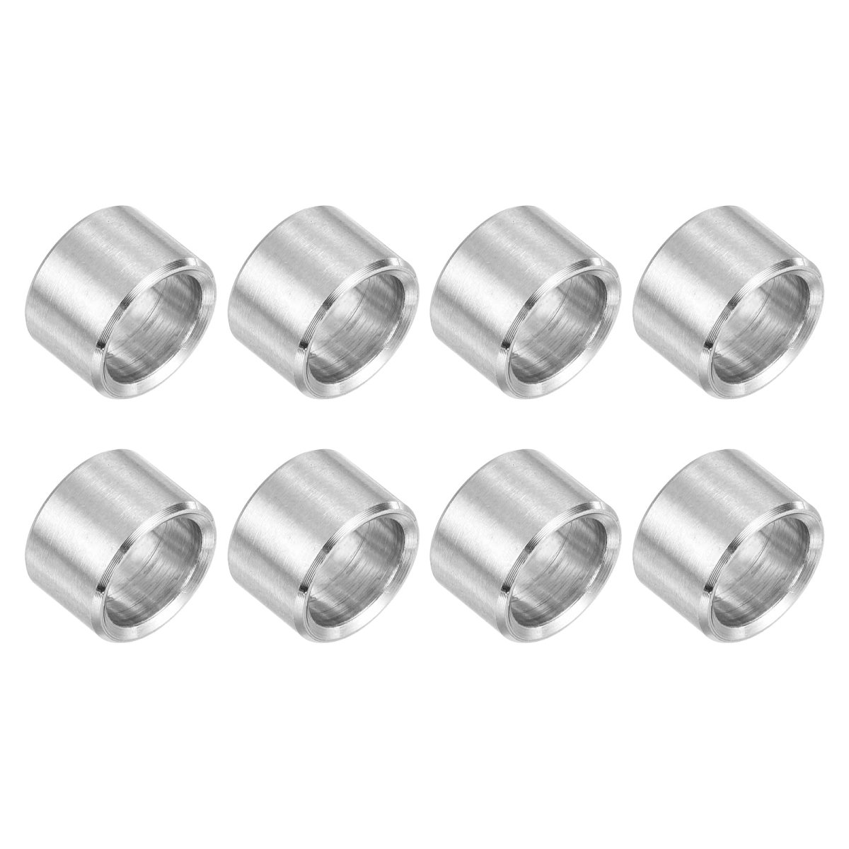 8pcs 304 Stainless Steel Spacer 9mm Id X 12mm Od Mm Length 35 0 47 0 39 Inch Screw Standoff Bushing Plain Finish Unthreaded