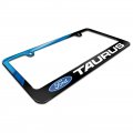 Ipick Image Made For Ford Logo Taurus Waterfall Graphic Black Metal License Plate Frame