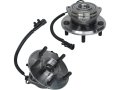 Front Wheel Bearing Hub Assembly Set Of 2 For 2007-2016 Jeep Wrangler With 5 Lug Only With 4-wheel Abs 