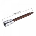 Uxcell 1 2 Square Drive X M8 Spline Bit Socket S2 Steel Bits Cr-v Sockets 140mm Length For Hand Use Only