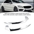 Bumper Trim Chrome Front Lower Set Abs With Protective Layer Replacement For C Class W205 C205 A205 Amg Line 2015 To 2018