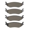 Front Brake Pads For Chrysler Aspen 2007 2008 2009 4000 Hybridynamic Series Mechanical Wear Sensor 6 55 In Width 1 94 Height 0 